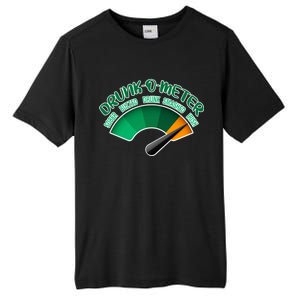 Drunk O Meter Sober Buzzed Smashed Irish Tall Fusion ChromaSoft Performance T-Shirt