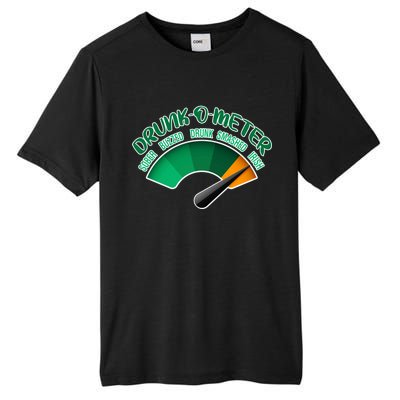 Drunk O Meter Sober Buzzed Smashed Irish Tall Fusion ChromaSoft Performance T-Shirt