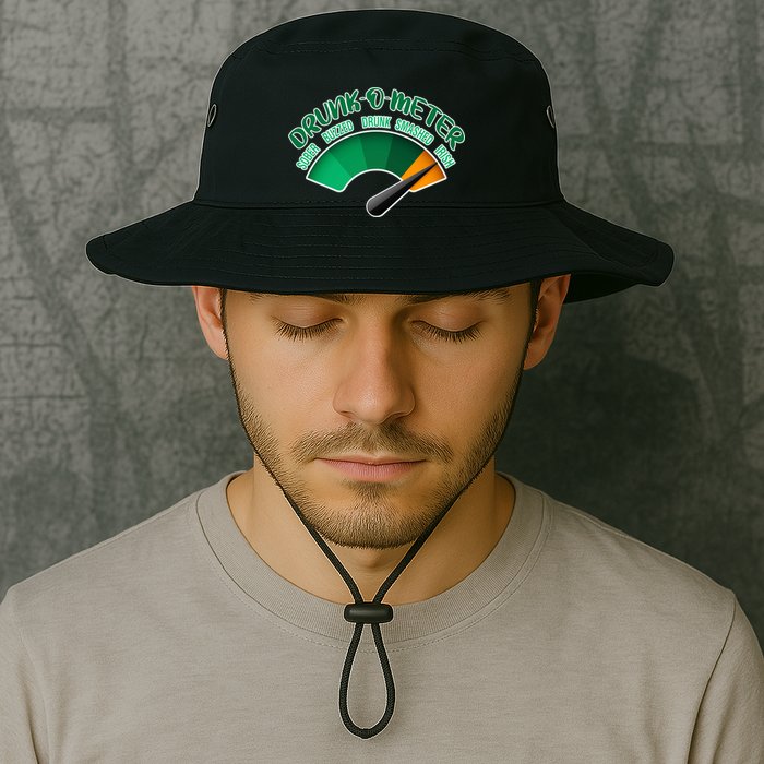 Drunk O Meter Sober Buzzed Smashed Irish Legacy Cool Fit Booney Bucket Hat