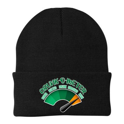 Drunk O Meter Sober Buzzed Smashed Irish Beanie