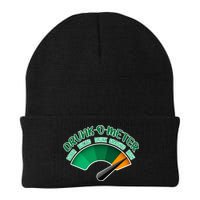 Drunk O Meter Sober Buzzed Smashed Irish Beanie