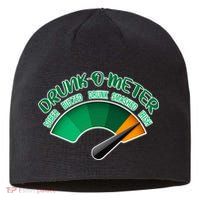 Drunk O Meter Sober Buzzed Smashed Irish Sustainable Beanie
