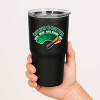 Drunk O Meter Sober Buzzed Smashed Irish Tumbler