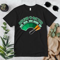 Drunk O Meter Sober Buzzed Smashed Irish Premium T-Shirt