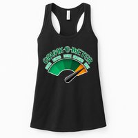Drunk O Meter Sober Buzzed Smashed Irish Womens Tank Top