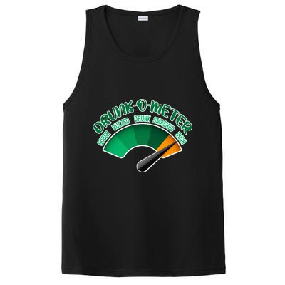 Drunk O Meter Sober Buzzed Smashed Irish PosiCharge Competitor Tank
