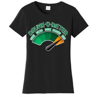 Drunk O Meter Sober Buzzed Smashed Irish Women's T-Shirt