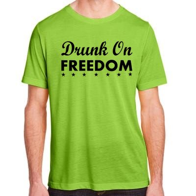 Drunk On Freedom Adult ChromaSoft Performance T-Shirt