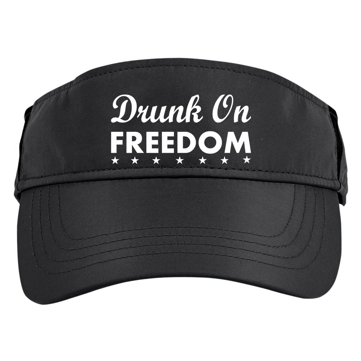 Drunk On Freedom Adult Drive Performance Visor