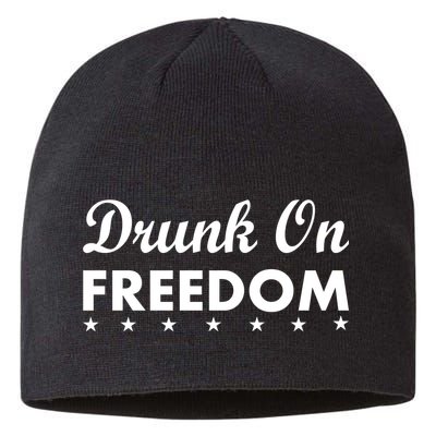 Drunk On Freedom Sustainable Beanie