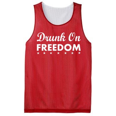 Drunk On Freedom Mesh Reversible Basketball Jersey Tank