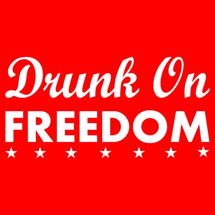 Drunk On Freedom Baby Bodysuit