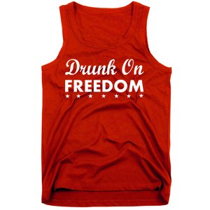 Drunk On Freedom Tank Top