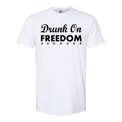 Drunk On Freedom Softstyle® CVC T-Shirt