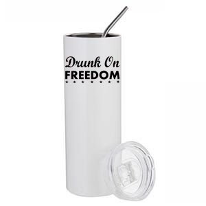 Drunk On Freedom Stainless Steel Tumbler