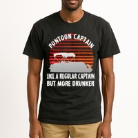 Drunk Pontoon Captain Funny Tall T-Shirt