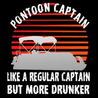 Drunk Pontoon Captain Funny Impact Tech Backpack