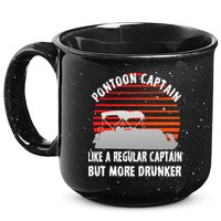 Drunk Pontoon Captain Funny 15oz Campfire Ceramic Mug