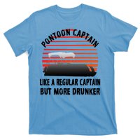 Drunk Pontoon Captain Funny T-Shirt