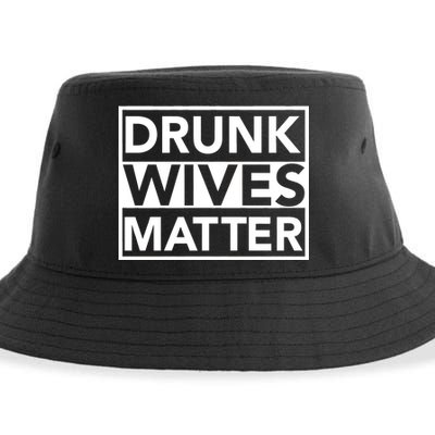 Drunk Wives Matter Sustainable Bucket Hat