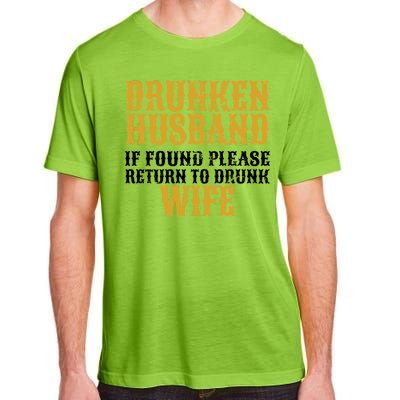 Drunken Husband If Found Return To Drunk Wife Adult ChromaSoft Performance T-Shirt