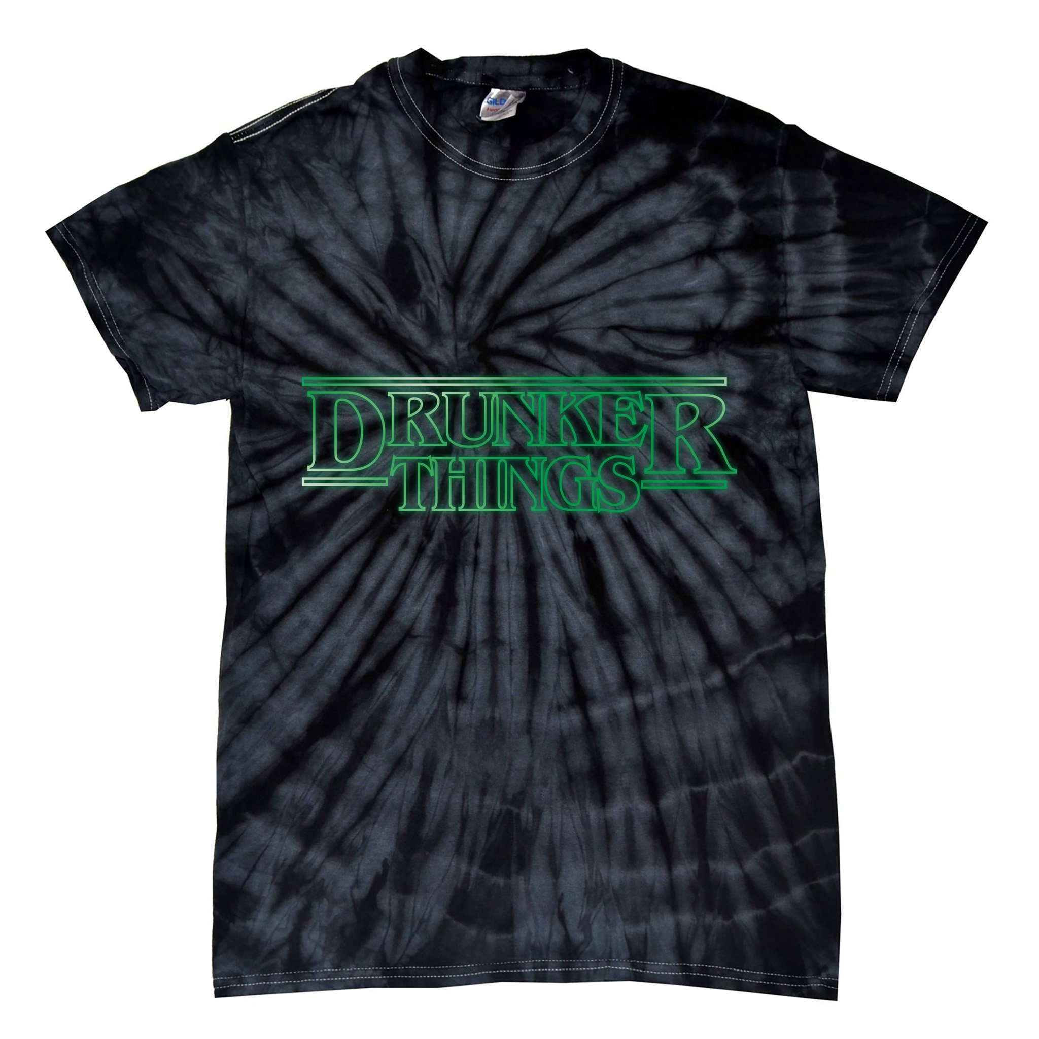 Drunker Things Tie-Dye T-Shirt
