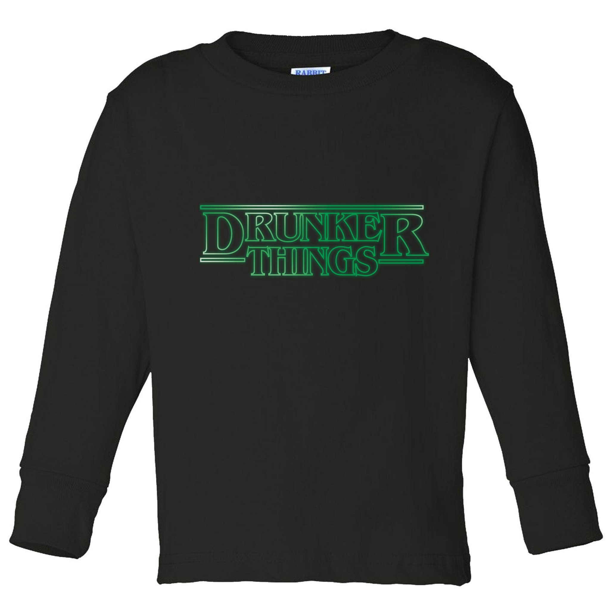 Drunker Things Toddler Long Sleeve Shirt