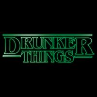 Drunker Things Cropped Pullover Crew