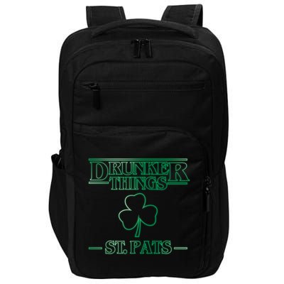 Drunker Things St. Patrick's Day Impact Tech Backpack