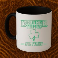 Drunker Things St. Patrick's Day Mug