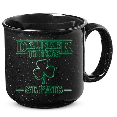 Drunker Things St. Patrick's Day 15oz Campfire Ceramic Mug