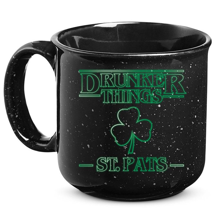 Drunker Things St. Patrick's Day 15oz Campfire Ceramic Mug