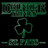 Drunker Things St. Patrick's Day Flatbill Hat