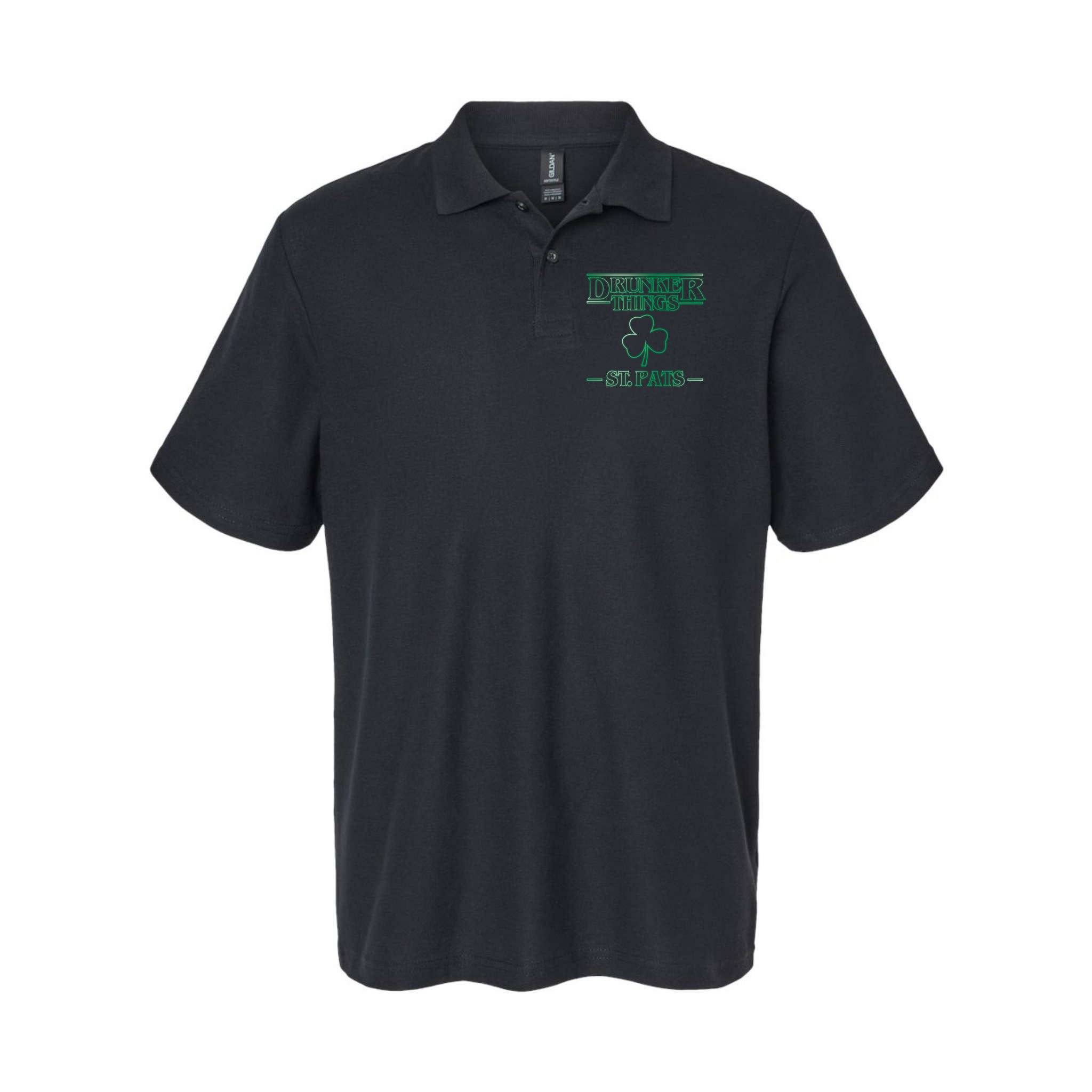 Drunker Things St. Patrick's Day Polo