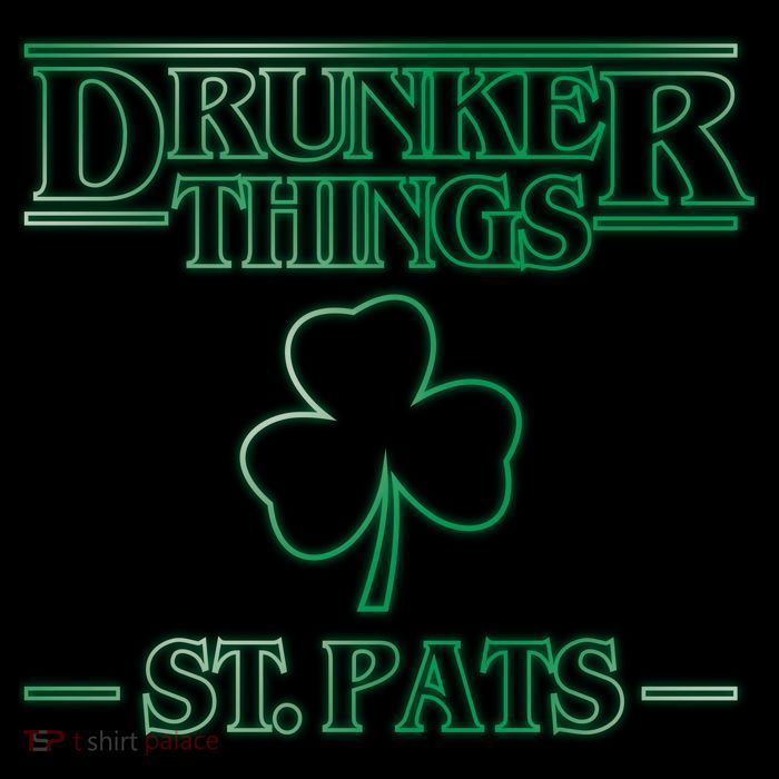Drunker Things St. Patrick's Day Youth Performance Sprint T-Shirt