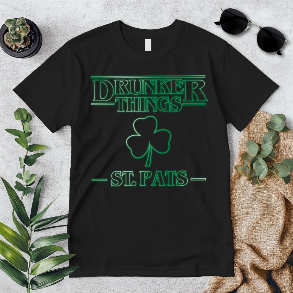 Drunker Things St. Patrick's Day Premium T-Shirt
