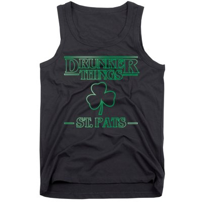Drunker Things St. Patrick's Day Tank Top