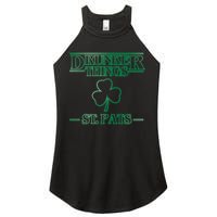 Drunker Things St. Patrick's Day Women's Perfect Tri Rocker Tank