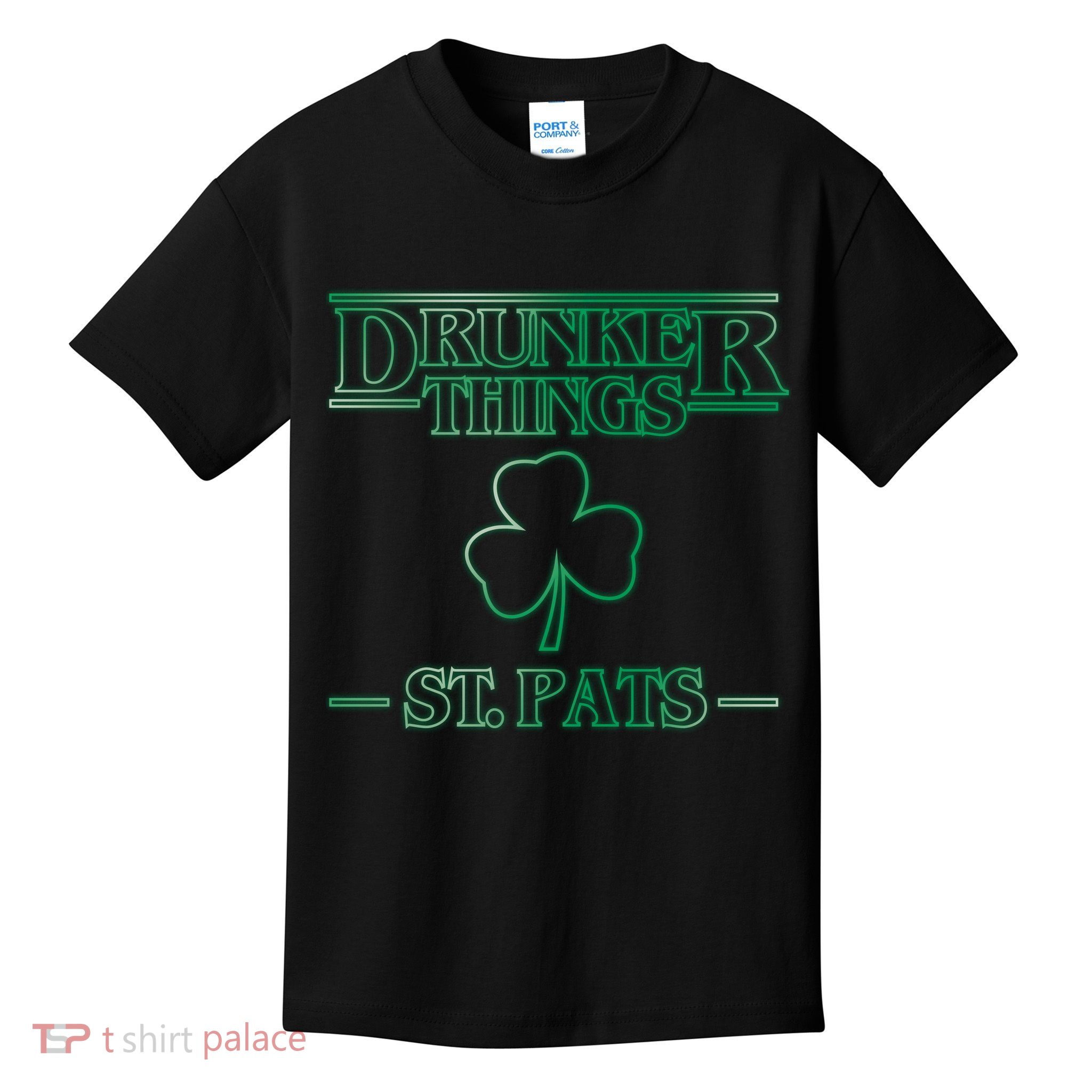 Drunker Things St. Patrick's Day Kids T-Shirt
