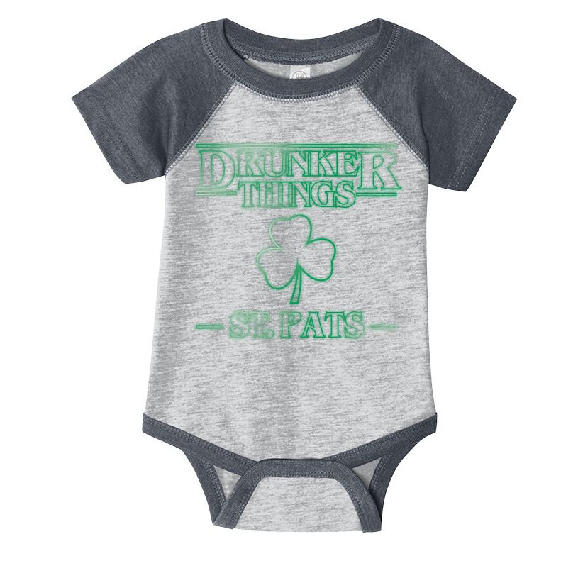 Drunker Things St. Patrick's Day Infant Baby Jersey Bodysuit