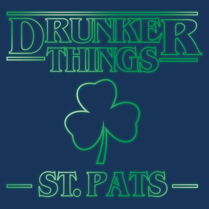 Drunker Things St. Patrick's Day Infant Baby Jersey Bodysuit