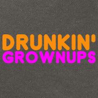 Drunkin Grownups Funny Drinking Cotton Canvas Backpack