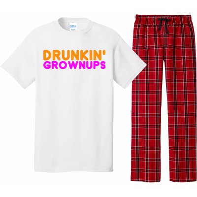 Drunkin Grownups Funny Drinking Pajama Set