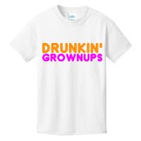 Drunkin Grownups Funny Drinking Kids T-Shirt