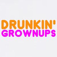 Drunkin Grownups Funny Drinking Kids T-Shirt
