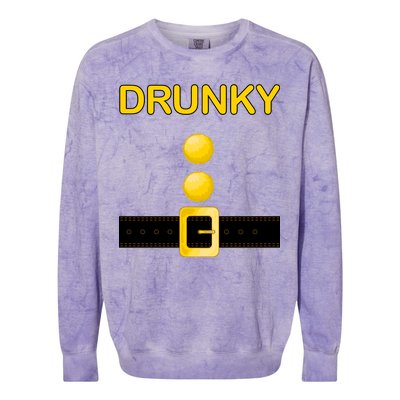 Drunky Dwarf Costume Colorblast Crewneck Sweatshirt