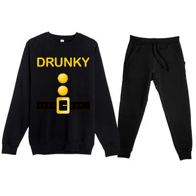 Drunky Dwarf Costume Premium Crewneck Sweatsuit Set