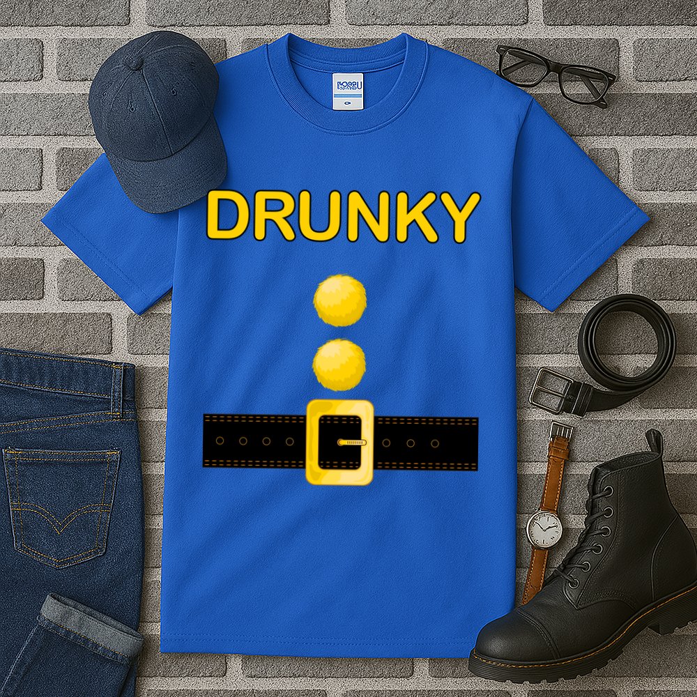 Drunky Dwarf Costume Tall T-Shirt