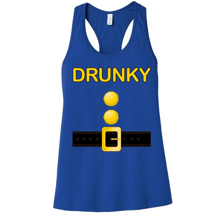 Drunky Dwarf Costume Women's Racerback Tank