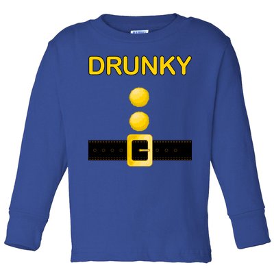 Drunky Dwarf Costume Toddler Long Sleeve Shirt